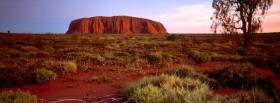 ayers rock nature facebook cover