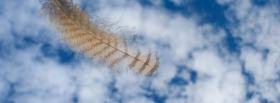 feather clouds nature cover feather clouds nature facebook cover
