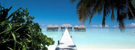 bungalows and maldives nature facebook cover