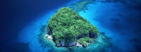 rock islands palau nature facebook cover