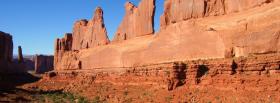 arches national park nature facebook cover
