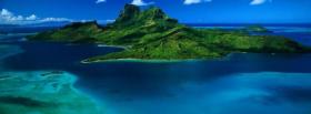 beautiful island nature facebook cover