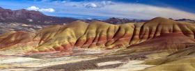 painted hills oregon nature facebook cover