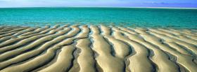 sand ripples nature facebook cover