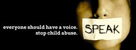 child abuse awareness facebook cover
