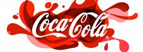 red coca cola facebook cover