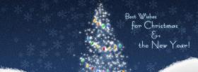 Christmas Tree Lights  facebook cover