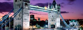 tower bridge england city facebook cover