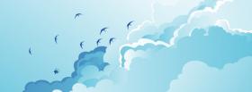 thick clouds creative facebook cover