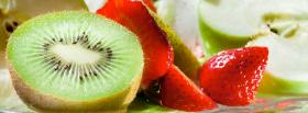 kiwi and strawberries facebook cover