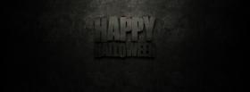 gray happy halloween facebook cover gray happy halloween facebook cover