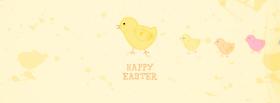 eggs happy easter holiday facebook cover