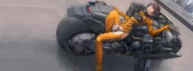 anime gundam robots in space facebook cover