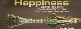 shit happiness quote facebook cover