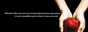 woman red hair quotes facebook cover