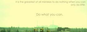 disturb grey yellow quotes facebook cover