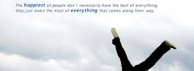 the most of everything quotes facebook cover