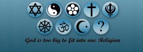 cross and sky religions facebook cover