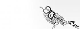 nike sneaker typography facebook cover
