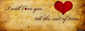 I Will Love You facebook cover I Will Love You facebook cover