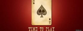 Time To Play Poker facebook cover Time To Play Poker facebook cover