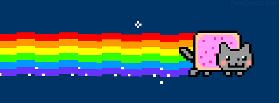Nyan Cat facebook cover