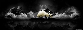 Dark Halloween Night facebook cover Dark Halloween Night facebook cover