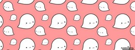 Cute Ghost Halloween facebook cover Cute Ghost Halloween facebook cover