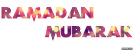 Ramadan Mubarak  facebook cover