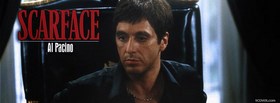 Scarface Al Pacino facebook cover