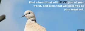 Find A Heart That Will Love facebook cover