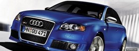 blue audi rs4 2012 cover blue audi rs4 2012 facebook cover