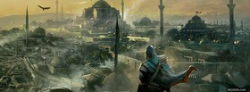 assasins creed destroyed city cover assasins creed destroyed city facebook cover