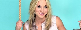 celebrity kaley cuoco on a swing cover celebrity kaley cuoco on a swing facebook cover