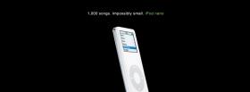 ipod nano in the colour white cover ipod nano in the colour white facebook cover