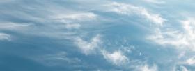 cloudy blue sky nature cover cloudy blue sky nature facebook cover