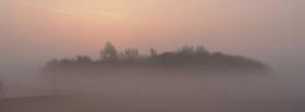 mist in forest nature cover mist in forest nature facebook cover