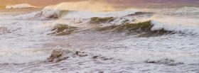 strong ocean waves nature cover strong ocean waves nature facebook cover