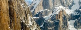 snow and mountains nature cover snow and mountains nature facebook cover