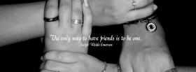 be a friend quotes cover be a friend quotes facebook cover